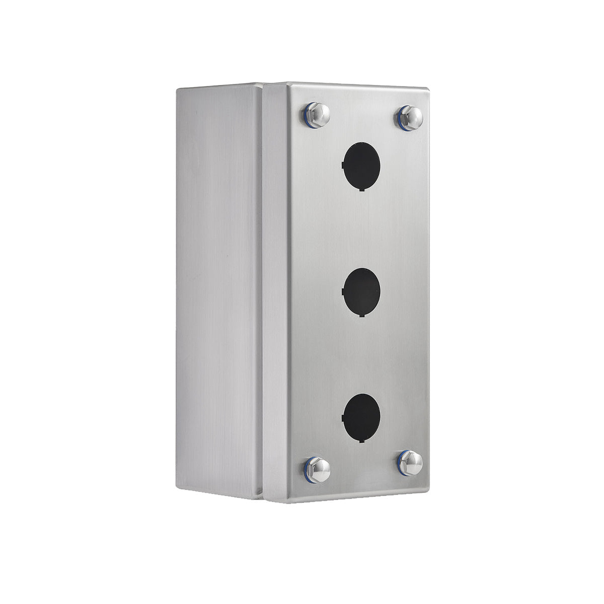 Pushbutton Enclosure 316 Stainless Steel, 3 x 2 Holes — IP Enclosures