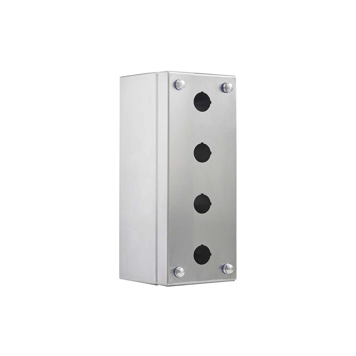 Pushbutton Enclosure 316 Stainless Steel, 4 Holes — IP Enclosures