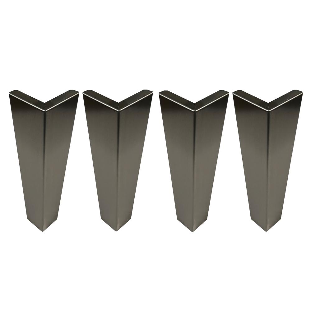 316 Stainless Steel Electrical Enclosure Stand 450H, Set of 4 — IP Enclosures