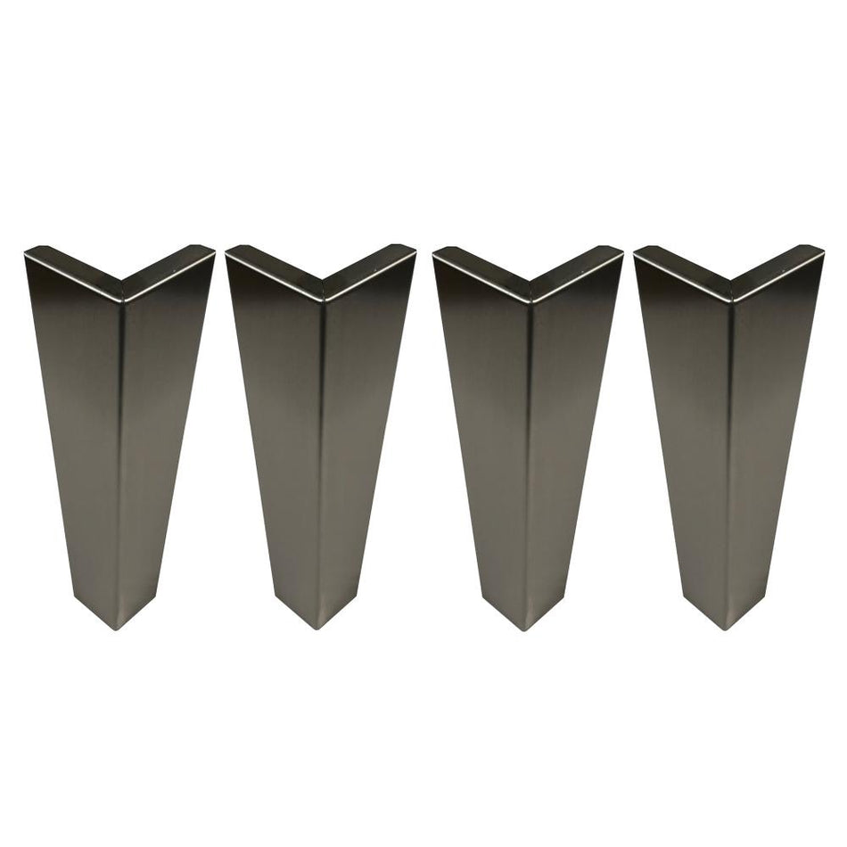 316 Stainless Steel Electrical Enclosure Stand 450H, Set of 4 — IP Enclosures