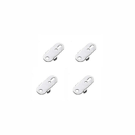 316 Stainless Steel Flat Brackets for Terminal Boxes / Pushbutton Enclosures - Set of 4 — IP Enclosures