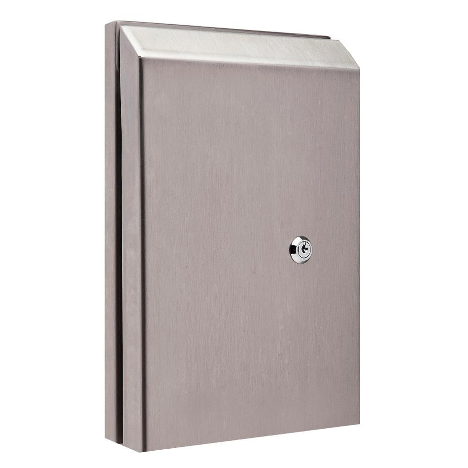 316 STAINLESS STEEL VENT HOOD 500 X 400 HINGED — IP Enclosures