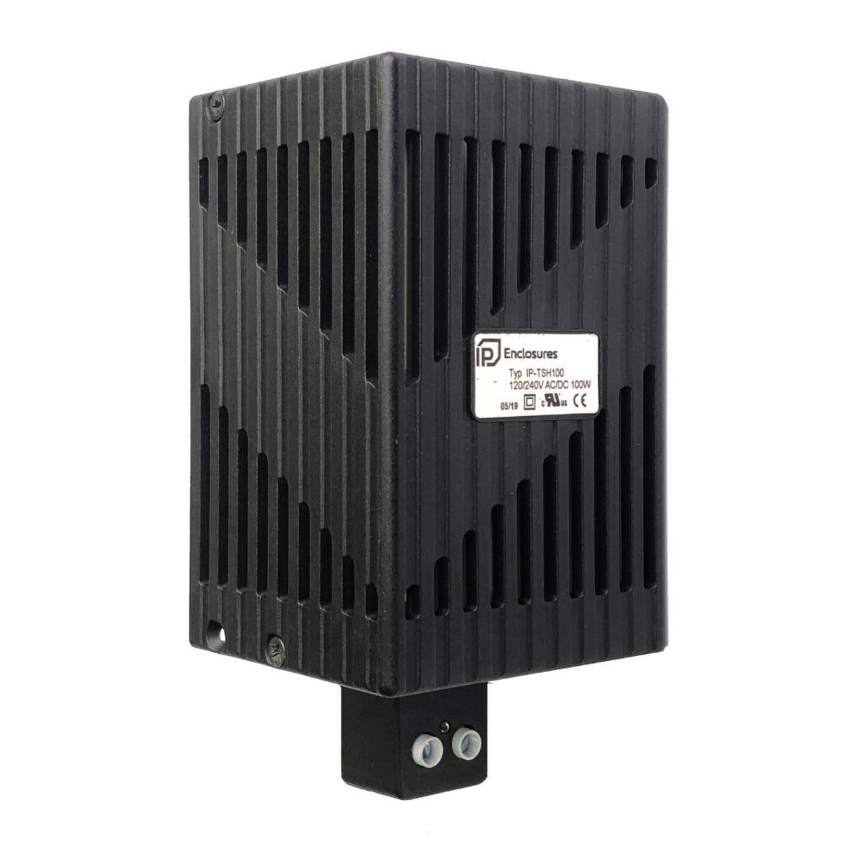 Anti-Condensation Heater with Touch Shield 100 Watt with Thermostat — IP Enclosures