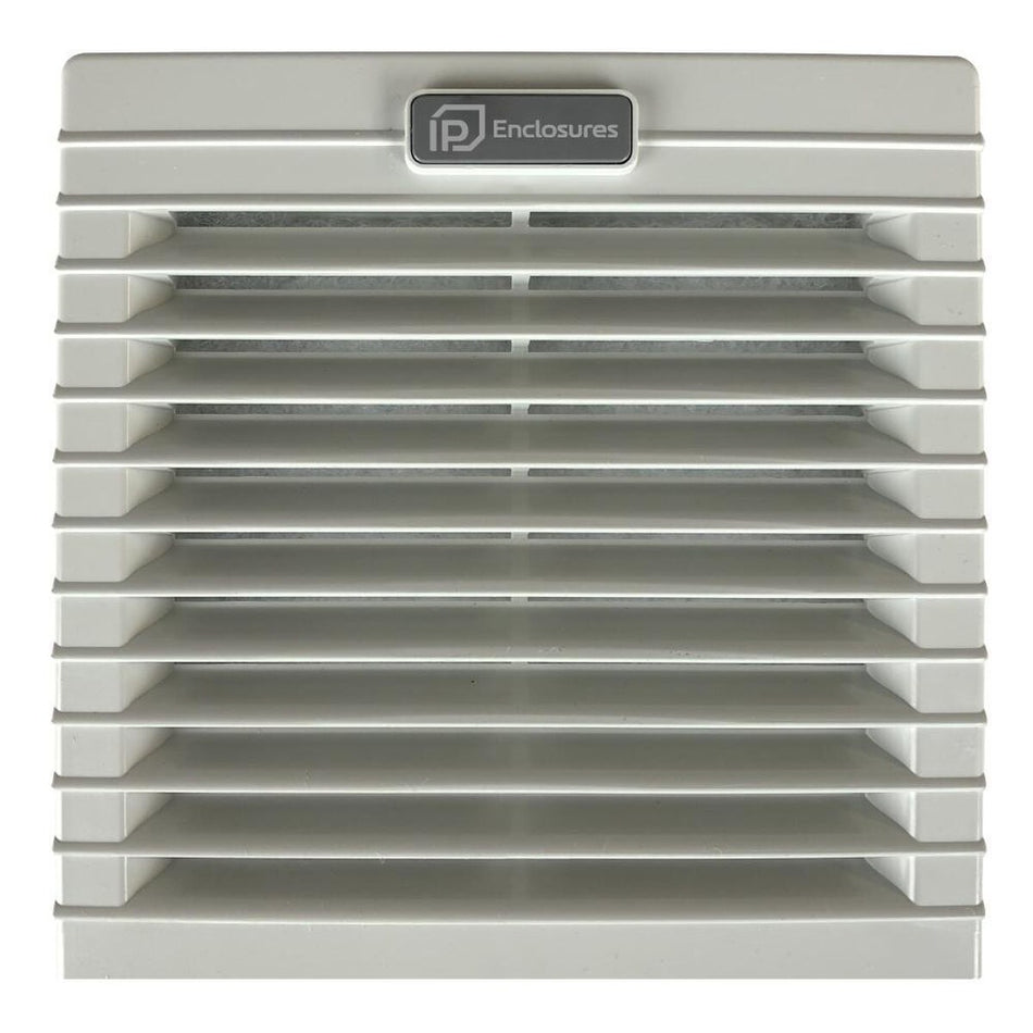 Filter Fan 150 X 150 58m3/HR 24VDC, UV Rated, IP55 High Efficiency (G4) — IP Enclosures