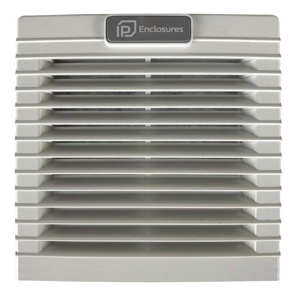 Filter Fan 204 x 204 115m3/hr 230V, UV Rated, IP55 High Efficiency (G4) — IP Enclosures