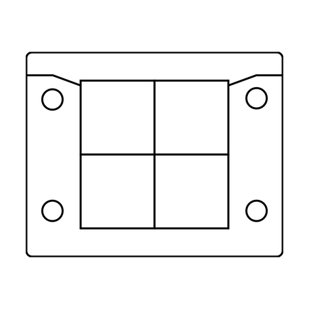 KEL-ERM B4 grommet layout – 4 x KT small grommets