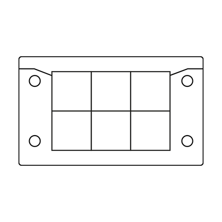 KEL-ERM 10|6 grommet layout – 6 x KT small grommets