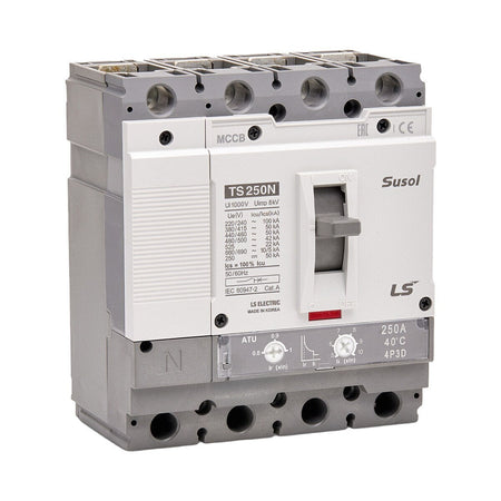 TS160NA DSU 160A 3P | LS Susol 3.6kA Switch Disconnector Non Automatic Trip 160A 3 Pole — LS Electric