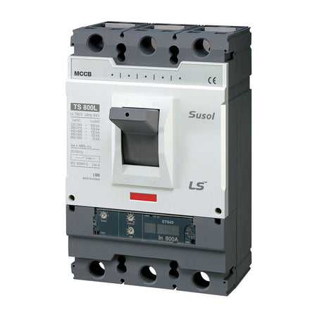 TS800H ETS 800A 3P | LS Susol 100kA MCCB Electronic Adjustable Trip 320-800A 3 Pole — LS Electric