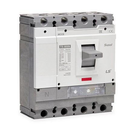 TS800N ETS 800A 4P R | LS Susol 65kA MCCB Electronic Adjustable Trip 320-800A 4 Pole — LS Electric