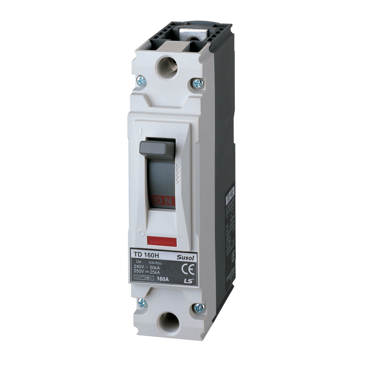 TD160H 160A 1P | LS Susol MCCB 50kA Fixed Trip 160A 1 Pole — LS Electric
