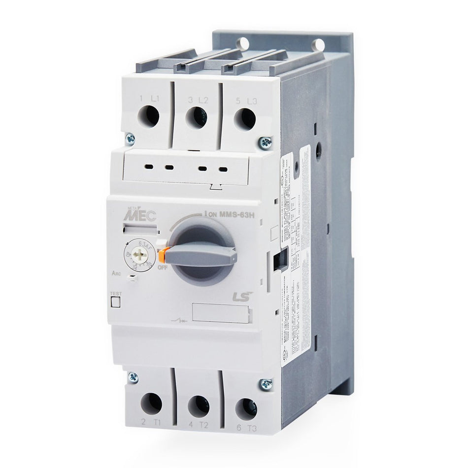 MMS-63H 10A | Motor Protection Circuit Breaker Rotary Type 6-10A 100kA — LS Electric