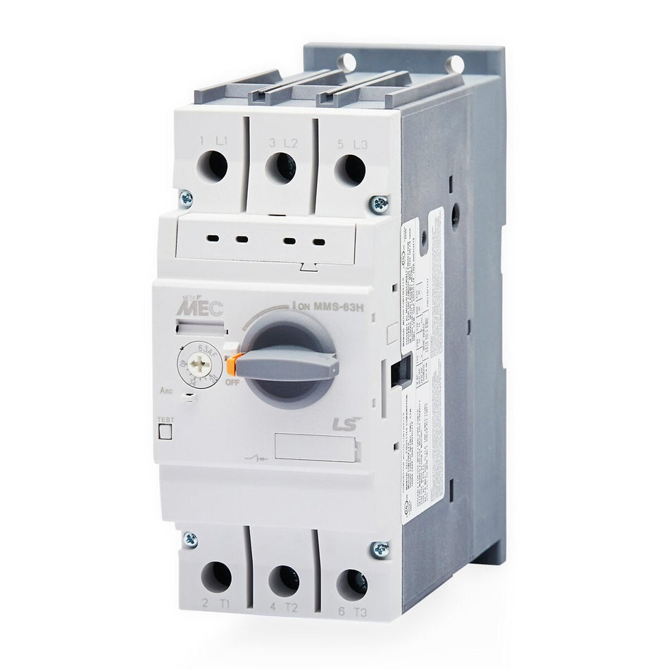 MMS-63H 40A | Manual Motor Starter, Rotary Type, 28-40A, 50kA, Metasol — LS Electric