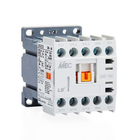 GMD-6M DC24V 2.2kW 3P Mini Contactor with 1NO Auxiliary Contact — LS Electric