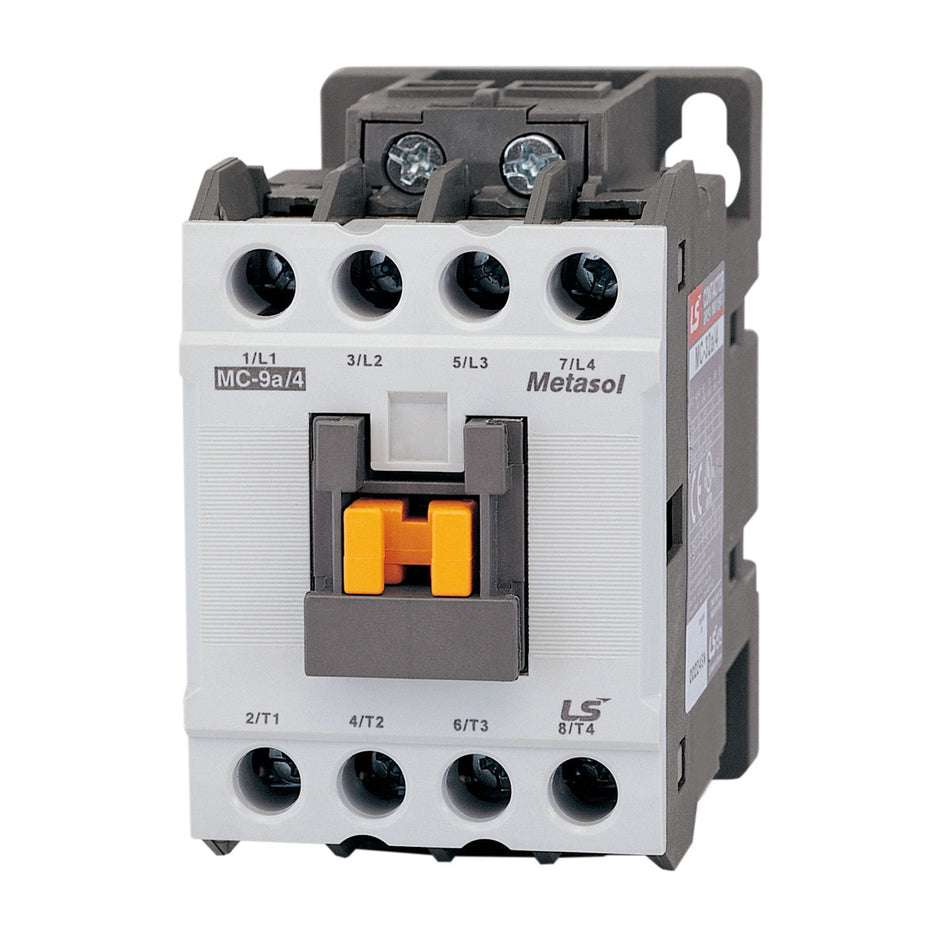 MC-9A/4 AC240V | 4kW 4P Magnetic Contactor 7A(AC3)/25A(AC1), Screw Connection — LS Electric