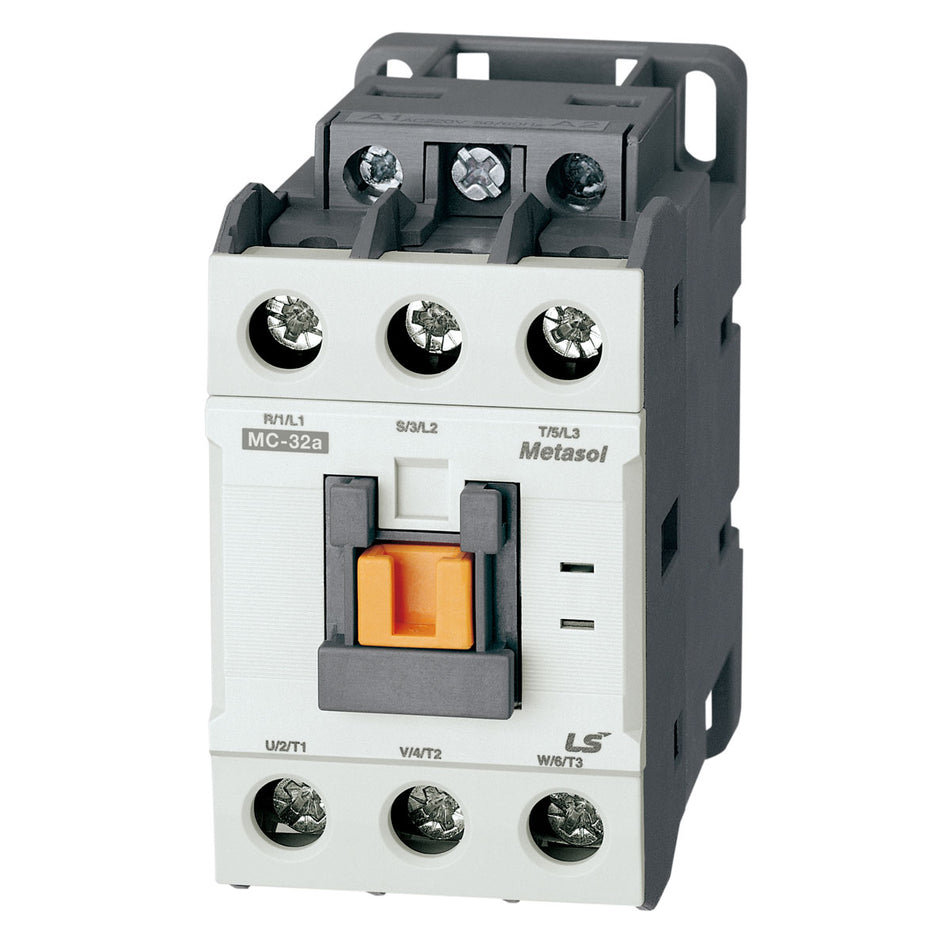 MC-32A AC240V | 15kW 4P Magnetic Contactor 32A(AC3)/55A(AC1), Screw Connection — LS Electric