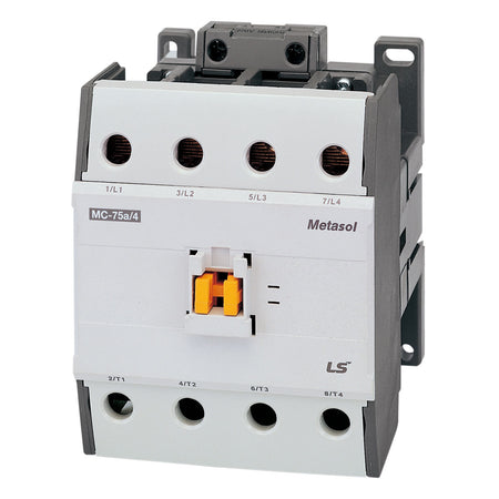 MC-75A/4 AC240V | 37kW 4P Magnetic Contactor 75A(AC3)/125A(AC1), Screw Connection — LS Electric