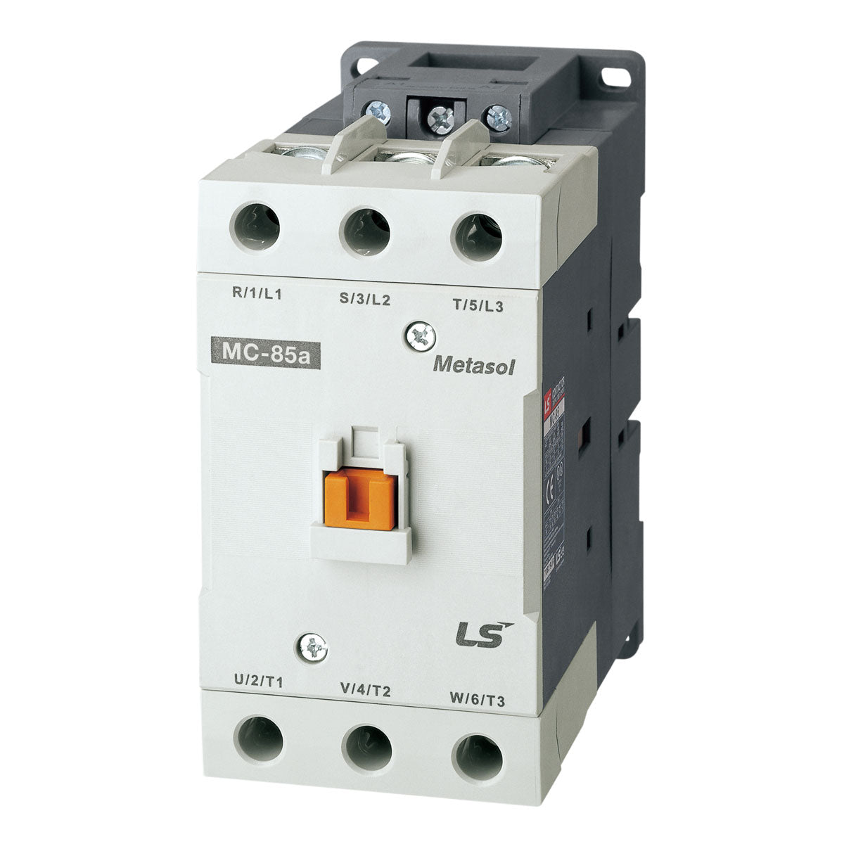 MC-85A DC24V | 45kW 3P Magnetic Contactor 85A(AC3)/135A(AC1), Screw Connection, 2NO/2NC Auxiliary Contacts — LS Electric