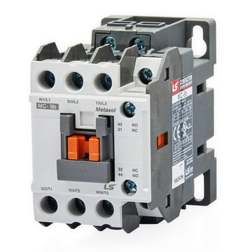 MC-18B AC240V | 7.5kW 3P Magnetic Contactor 18A(AC3)/32A(AC1), Screw Connection, 1NO/1NC Auxiliary Contacts
