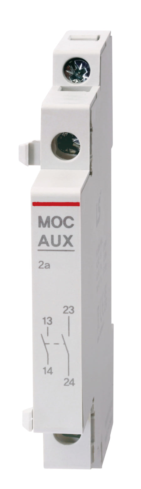 Modular Heating/Lighting Contactor Auxiliary 2NO | MOC-AUX 2NO — LS Electric