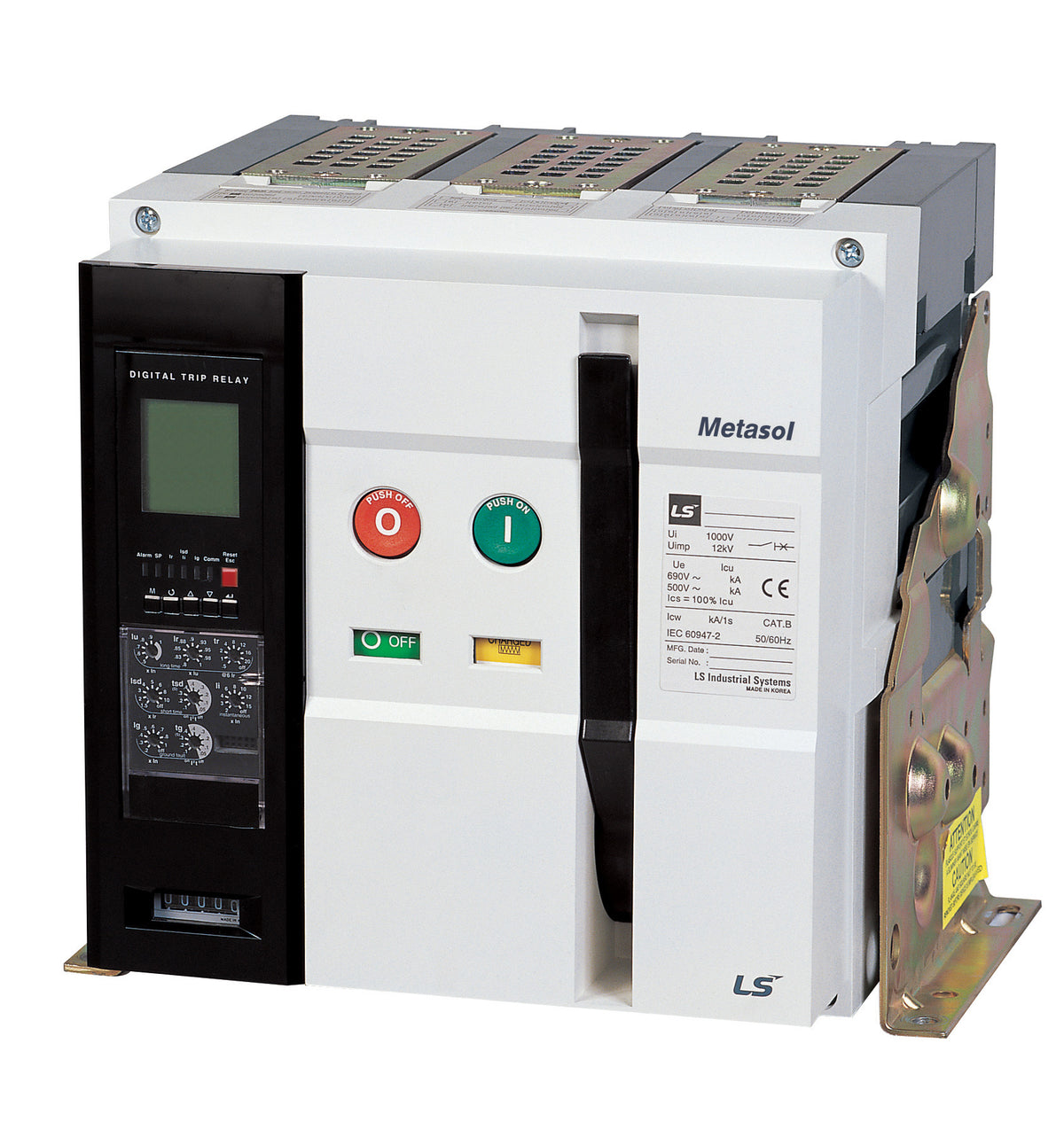 AN-16D3-16H Air Circuit Breaker 1600A 3P Horizontal Fixed — LS Electric