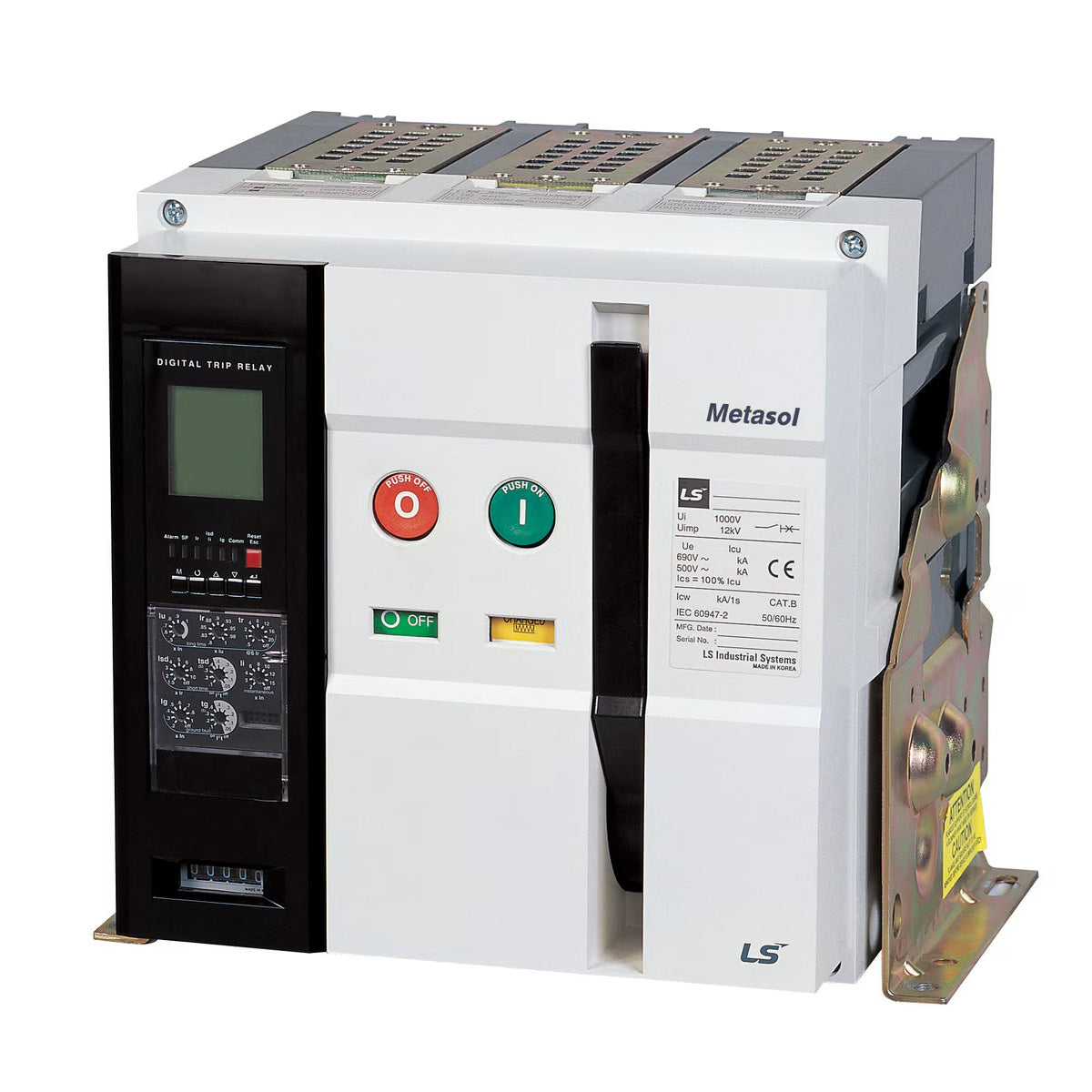 AS-20D3-20V Air Circuit Breaker 2000A 3P Vertical Fixed — LS Electric