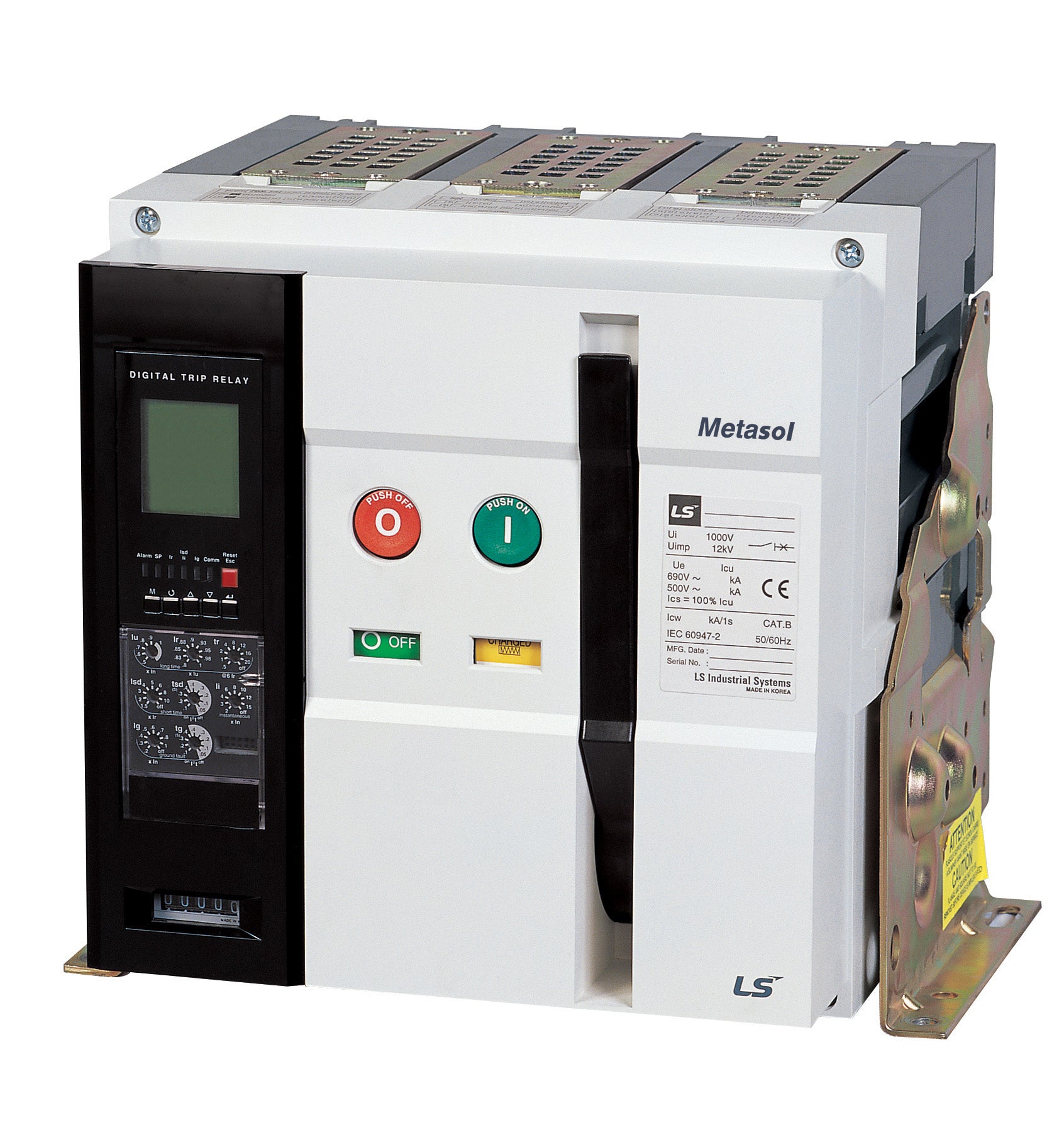 AS-20E3-20V Air Circuit Breaker 2000A 3P Vertical Fixed (E-Frame) — LS Electric