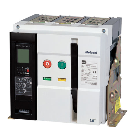 AS-25E3-25V Air Circuit Breaker 2500A 3P Vertical Fixed — LS Electric