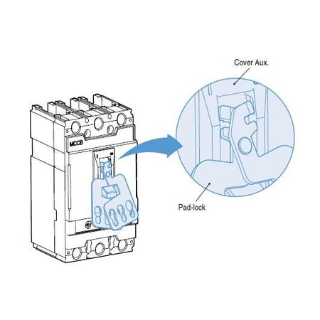 PL1 | Removable Locking Device for TD160 AF MCCB's — LS Electric