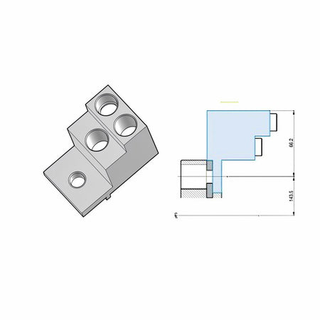 EBT43 | Extended Box Terminal to Suit TS800 AF MCCB's — LS Electric