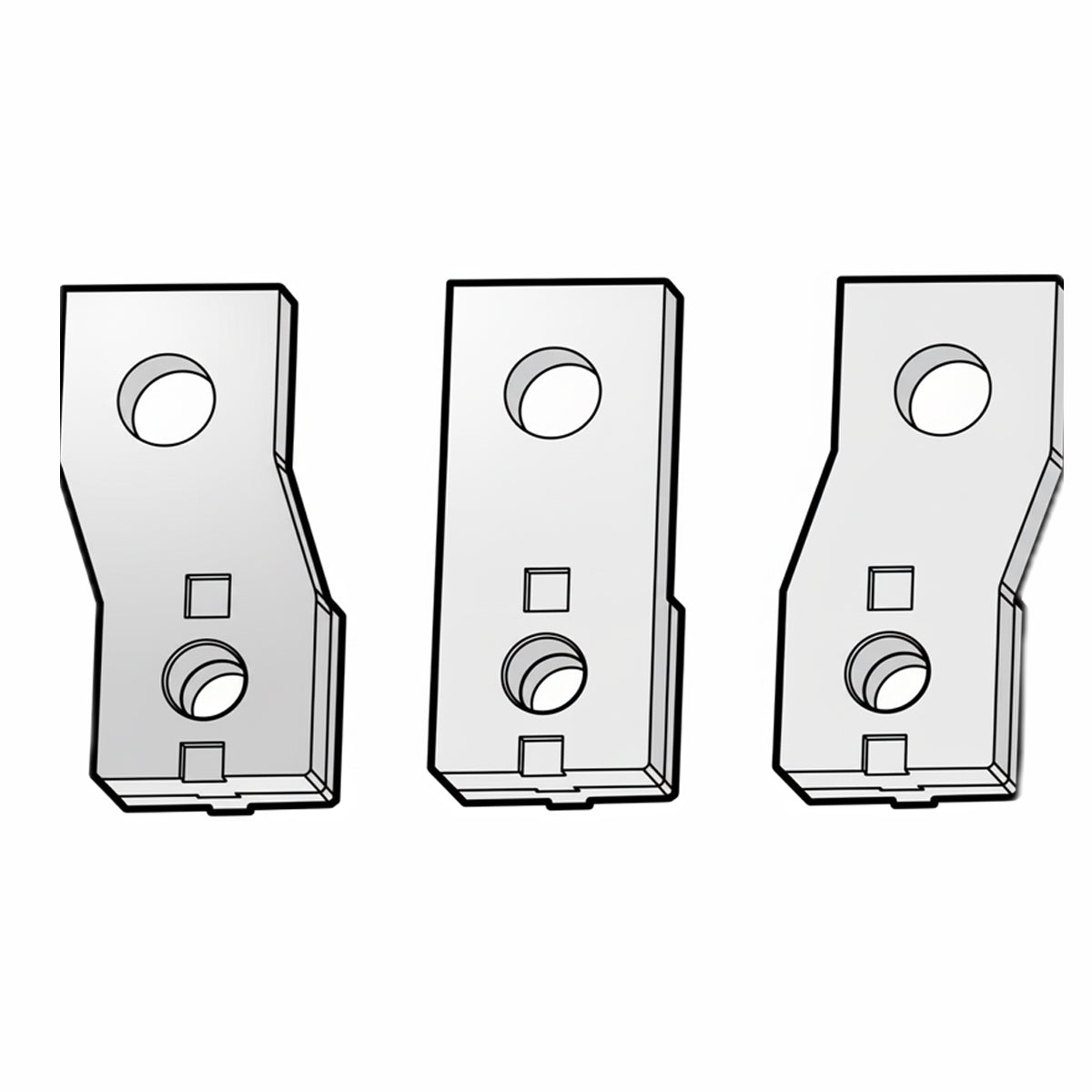 SPS33 | Terminal Spreaders, 46.5mm Centres to Suit TS400-630 AF 3P MCCB's — LS Electric