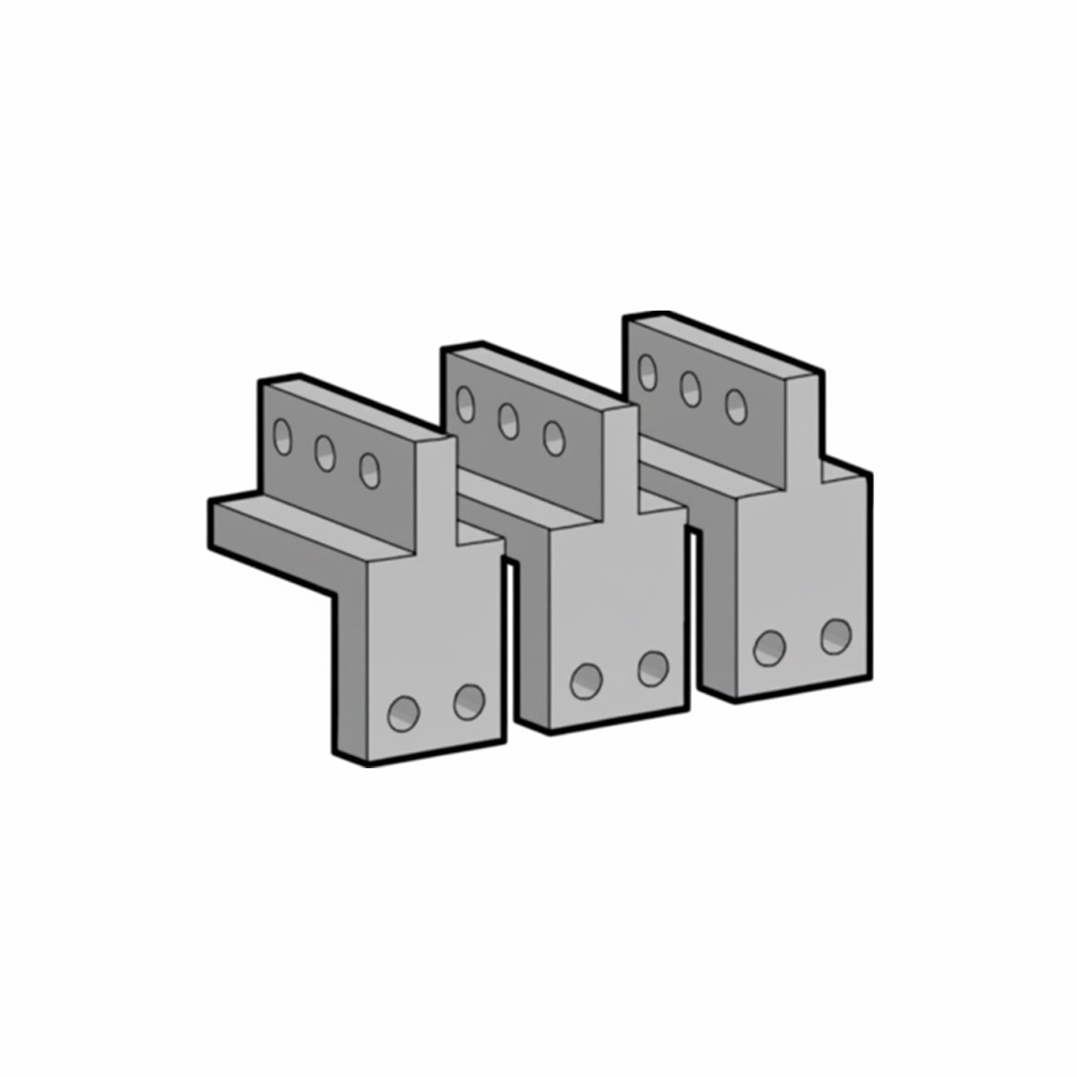 SP53v | Busbar Vertical for TS1600 MCCB's — LS Electric