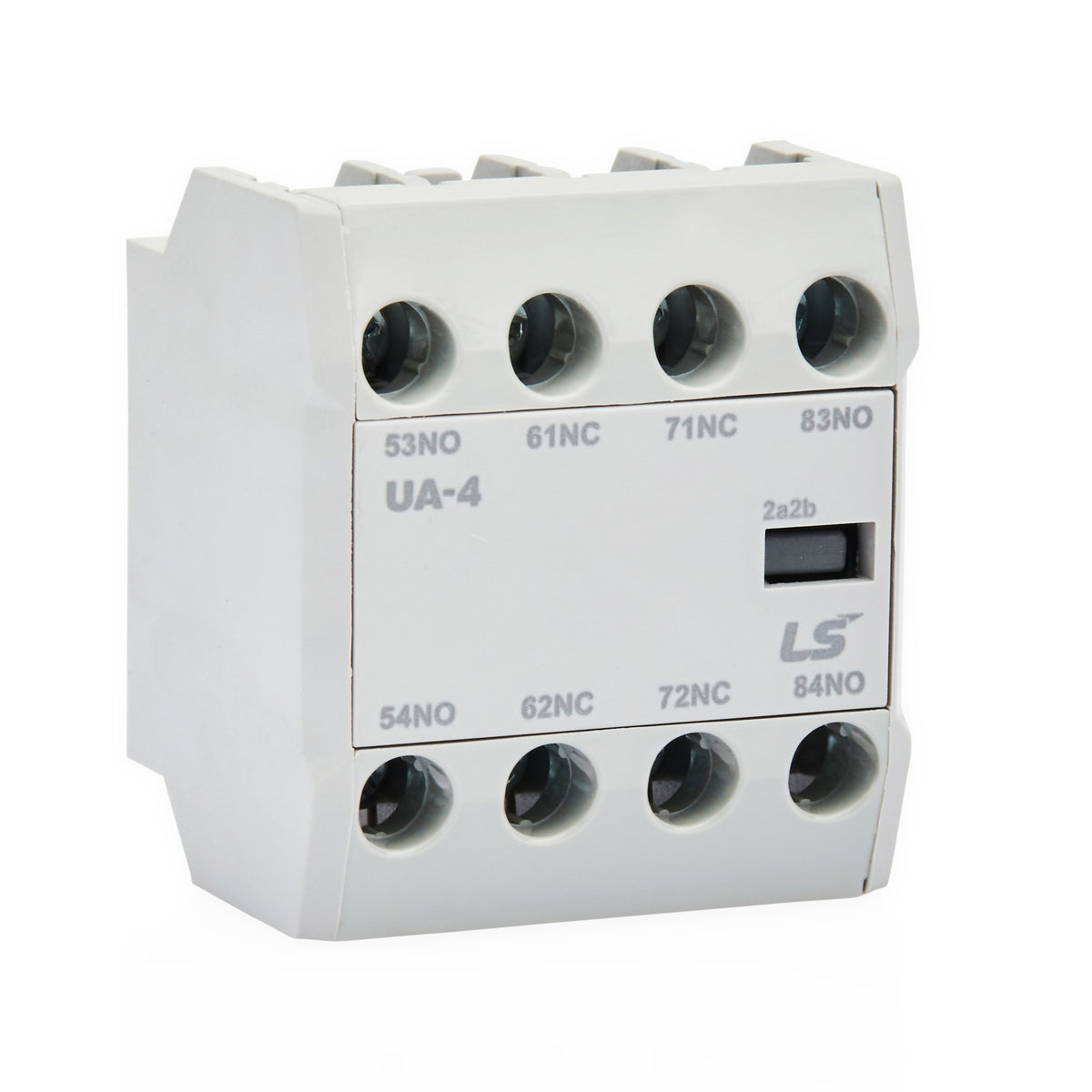 UA-4 2A2B | Auxiliary Contact, Top Mount, 2NO/2NC to Suit MC-6A - MC-150A — LS Electric