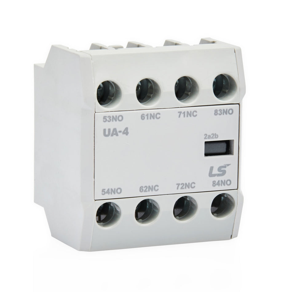 UA-4 3A1B | Auxiliary Contact, Top Mount, 3NO/1NC to Suit MC-6A - MC-150A — LS Electric