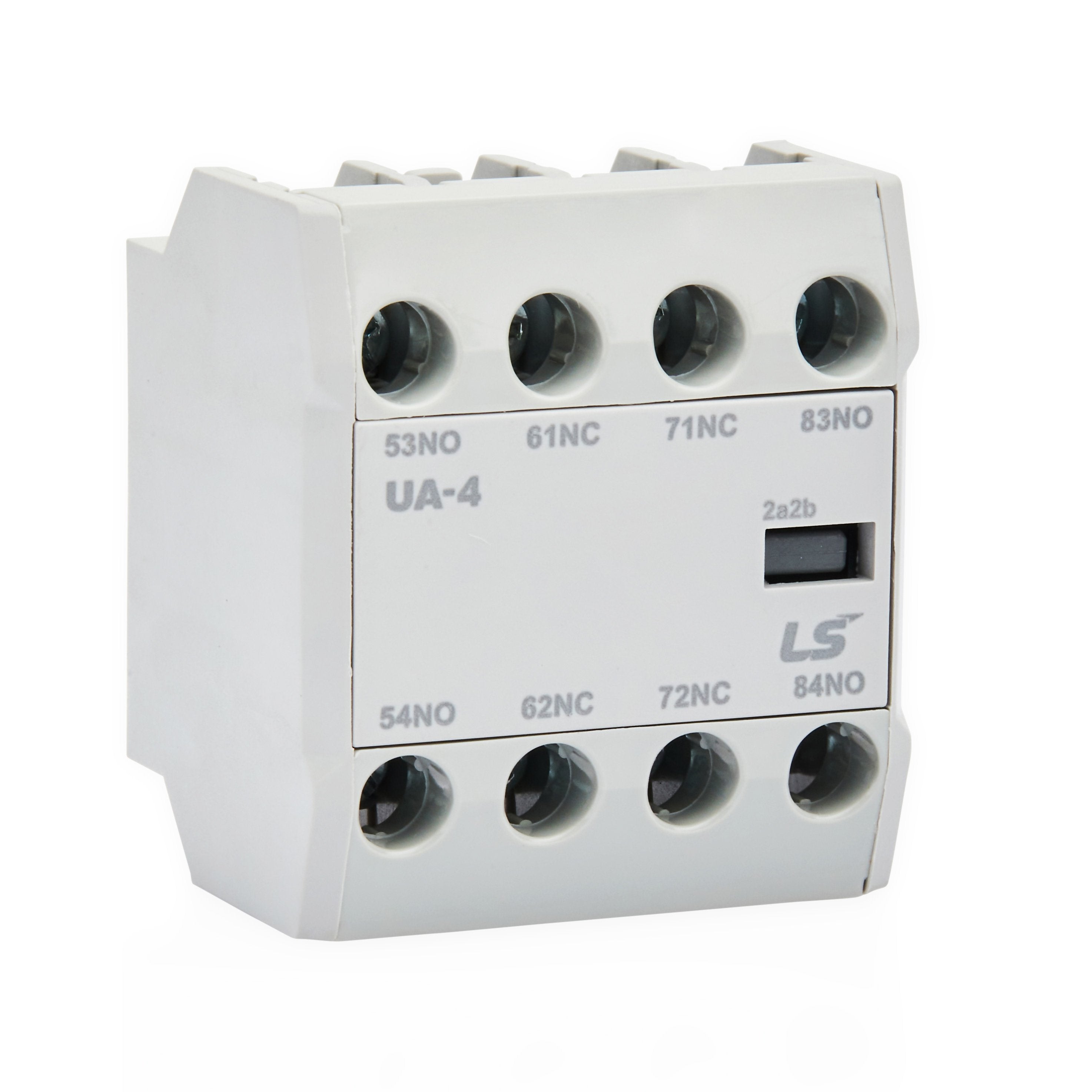 UA-4 4B | Auxiliary Contact, Top Mount, 4NC to Suit MC-6A - MC-150A — LS Electric