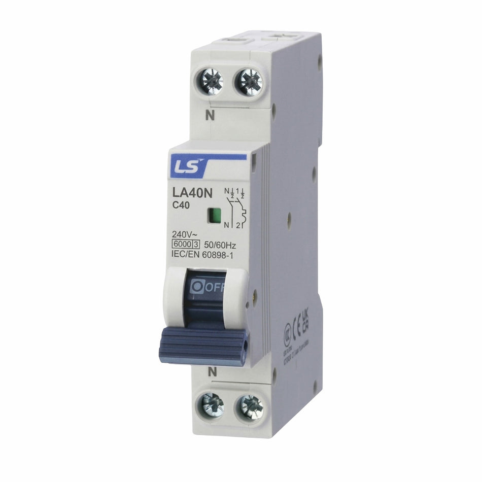 LB50HW 1P+N C50 30MA A-TYPE | RCBO 50A 1P+N 10KA C CURVE — LS Electric