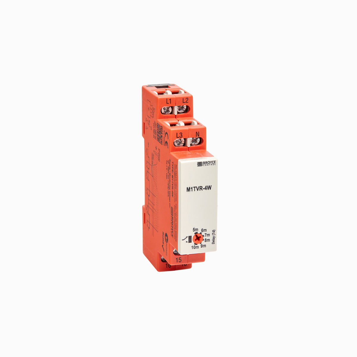 Timed Undervoltage Relay, 3-Phase, 4-wire 5-10m — Broyce Control