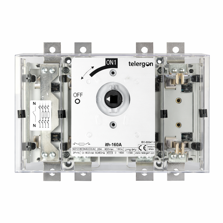 Fuse Switch 3P 800A To Suit BS Fuses (HANDLE ORDERED SEPARATELY) — Telergon