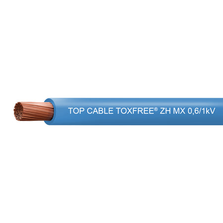LSZH Marine Panel Wire 1x4.0mm Blue 100M Roll — Power Flex