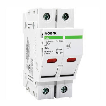 Fuse Holder 2 Pole 10 x 38mm 1000VDC