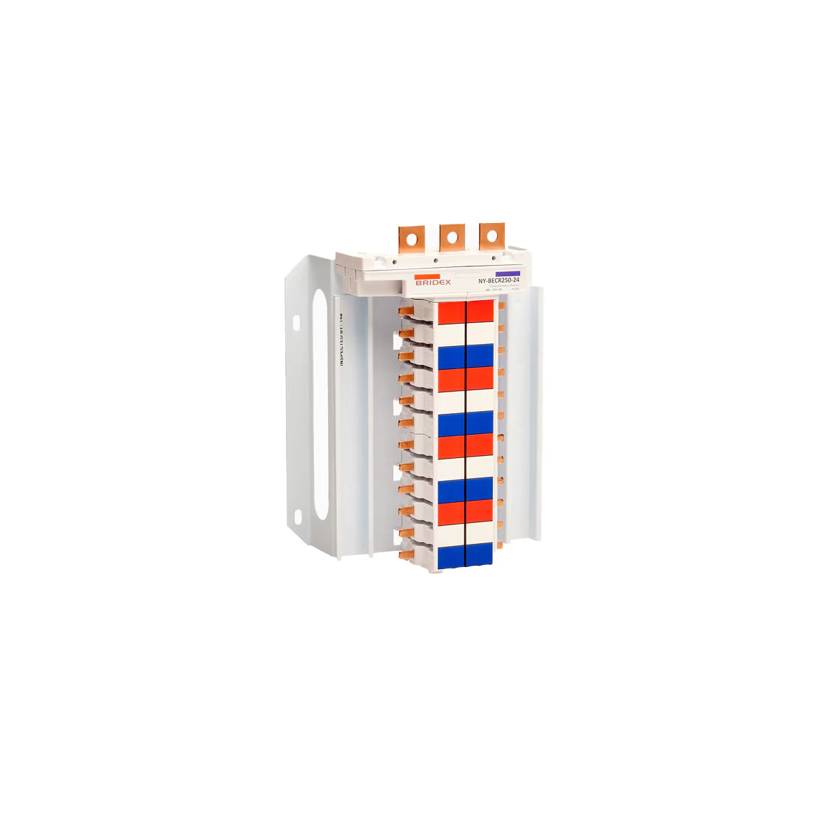 12P 250A 18mm Pitch Encapsulated MCB Chassis — Bridex