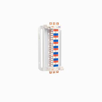 24P 250A 18mm Pitch Encapsulated MCB Chassis, Dual Feed