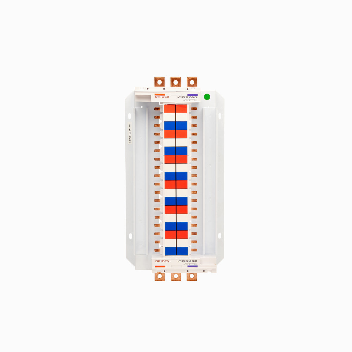 Versch NY-BECR400-24DF 24P 400A 18mm Pitch Encapsulated MCB Chassis, Dual Feed – End of Life Clearance – image 2