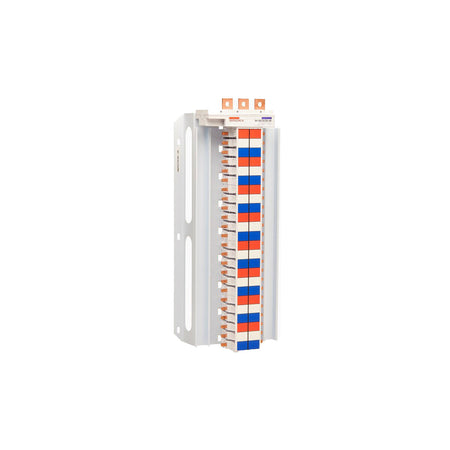36P 250A 18mm Pitch Encapsulated MCB Chassis - Dual Feed — Bridex