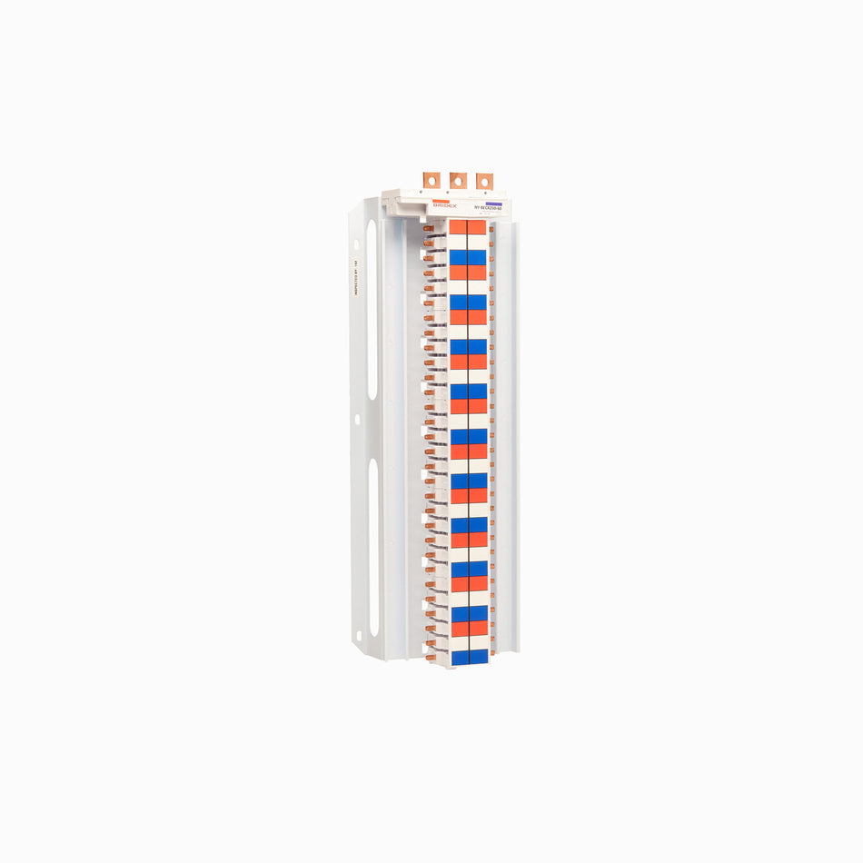 60P 250A 18mm Pitch Encapsulated MCB Chassis — Bridex