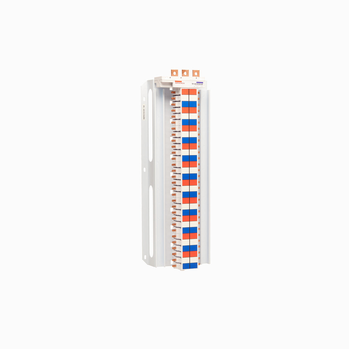 72P 250A 18mm Pitch Encapsulated MCB Chassis — Bridex