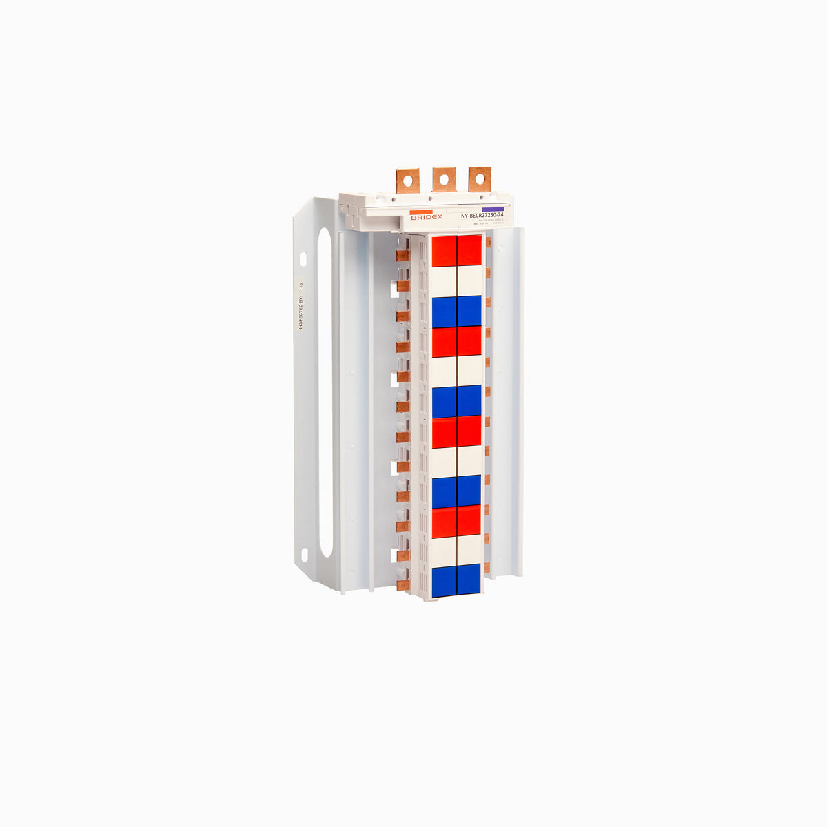 12P 250A 27mm Pitch Encapsulated MCB Chassis — Bridex
