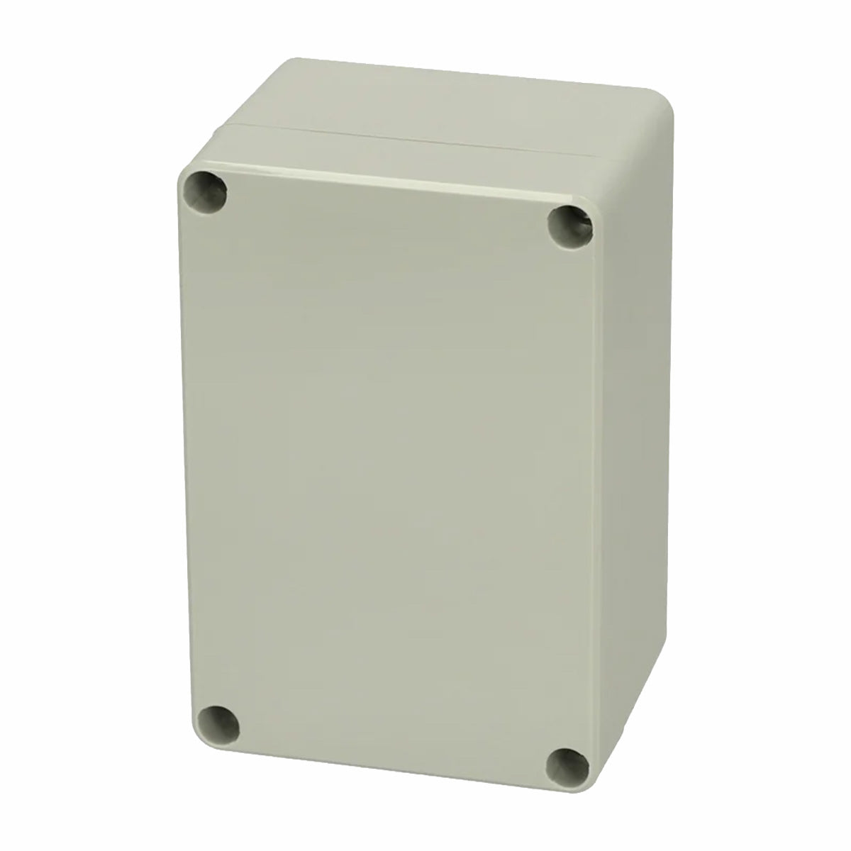 EURONORD POLYCARBONATE ENCLOSURE GREY LID HINGED 80H X 120W X 60D IP66/67 — FIBOX