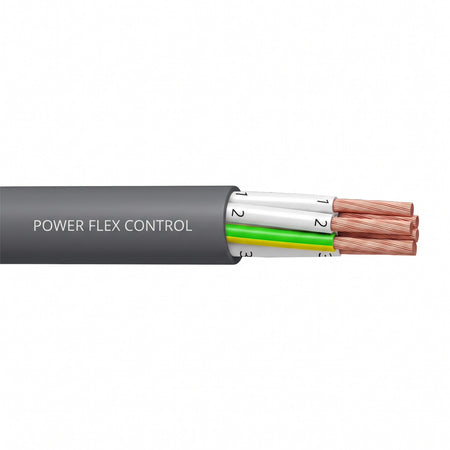 PVC/PVC CONTROL CABLE 19C x 1.5MM2 - GREY — Power Flex