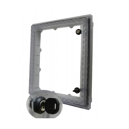 PW Inspection Protection Window 450 x 394 x 88 — FIBOX